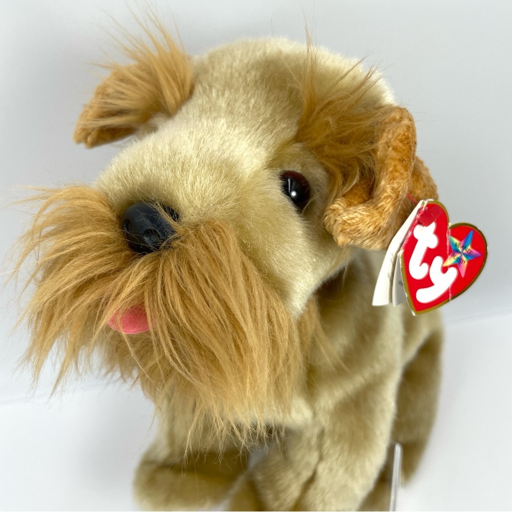 Vtg Ty Beanie Buddies Schnitzel the Dog 11”